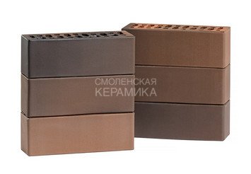 Кирпич лицевой керамический VOLGABRICK 0.96НФ Флэш М200 гладкий