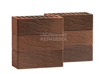Кирпич лицевой керамический VOLGABRICK 1.4НФ Флэш Руст №70 М200