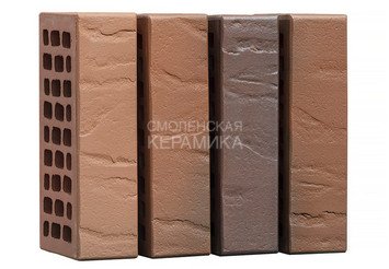 Кирпич лицевой керамический VOLGABRICK 1НФ Эльтон Флэш М200
