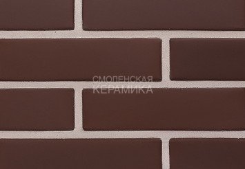 Кирпич лицевой Кирово-Чепецкий КЗ, Темный Шоколад 1,4НФ Гладкий
