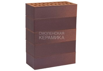 Кирпич лицевой Красная Гвардия 0,7 НФ, Chianti Premium гладкий