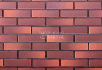 Кирпич лицевой Красная Гвардия 0,9 НФ, Chianti Premium гладкий