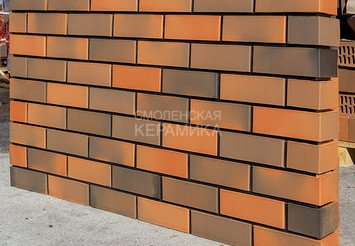 Кирпич лицевой Красная Гвардия 0,9 НФ, Флеш Аккорд гладкий
