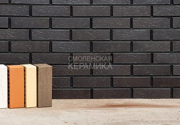 Кирпич лицевой Красная Гвардия 1 НФ, Black Premium