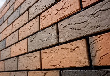 Кирпич лицевой Красная Гвардия 1,4 НФ, Флеш Аккорд Coral