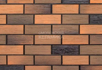 Кирпич лицевой Красная Гвардия 1,4 НФ, Fuision Premium Rock