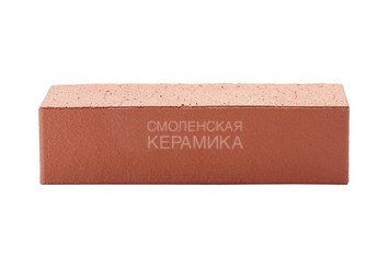 Кирпич лицевой полнотелый ЛСР Красный гладкий, 1НФ