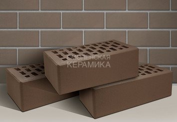 Кирпич лицевой ТЕРЕКС 1,4НФ, Мокко