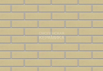 Кирпич лицевой ТЕРЕКС 1НФ, Слоновая кость