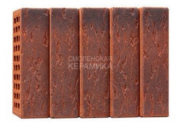 Кирпич лицевой Воротынский КЗ, Графит Руст 1НФ