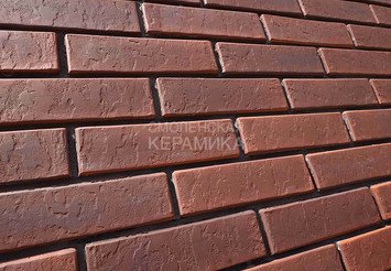 Кирпич лицевой Воротынский КЗ, Кортен Терра 1НФ