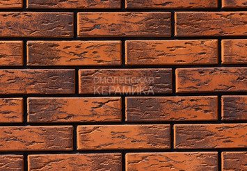 Кирпич лицевой Воротынский КЗ, Красный Магма 1НФ