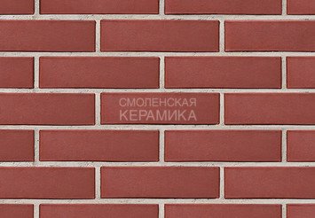 Кирпич облицовочный БРАЕР Бордо гладкий, 0,7 НФ