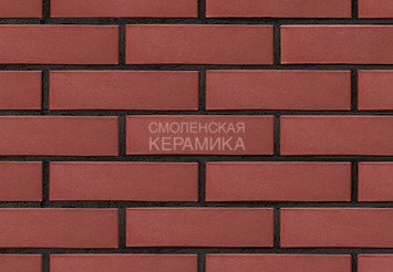 Кирпич облицовочный БРАЕР КЛАДКА Бордо гладкий, 1 НФ