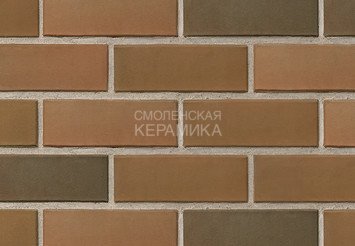 Кирпич облицовочный БРАЕР КЛАДКА гладкий, 1,4 НФ