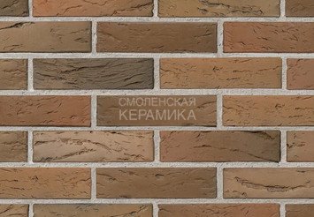 Кирпич облицовочный БРАЕР КЛАДКА кора дуба, 1 НФ
