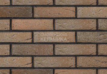 Кирпич облицовочный БРАЕР КЛАДКА кора дуба с песком, 1 НФ