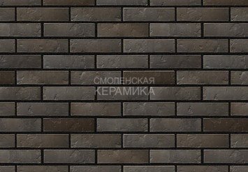 Кирпич облицовочный БРАЕР КЛАДКА Нуар Терра, 0,7 НФ