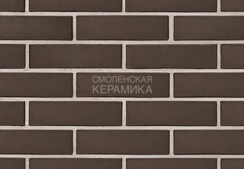 Кирпич облицовочный БРАЕР Коричневый, гладкий 1 НФ