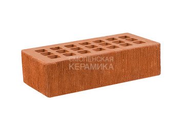 Кирпич облицовочный керамический ЖКЗ Красный Бархат 1НФ