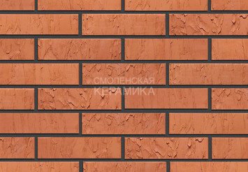 Кирпич облицовочный керамический ЖКЗ Красный Скала 1НФ