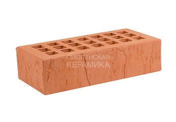 Кирпич облицовочный керамический ЖКЗ Красный Скала 1НФ