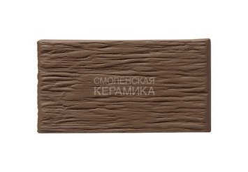 Кирпич облицовочный керамический ЖКЗ Темно-коричневый Бархан 1НФ