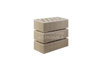 Кирпич облицовочный КЕРМА 0,7НФ, Пшеничное лето бархат