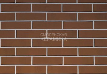 Кирпич облицовочный КЕРМА 1,4НФ, Терракот гладкий