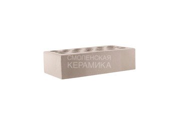 Кирпич облицовочный КЕРМА 1НФ, Серебро гладкий, утолщенная стенка