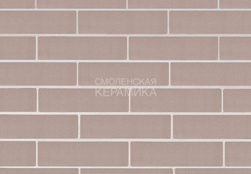 Кирпич облицовочный КЕРМА 1НФ, Серебро гладкий