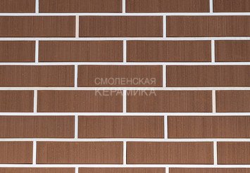 Кирпич облицовочный КЕРМА 1НФ, Терракот бархат