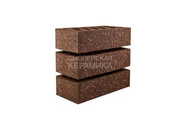Кирпич облицовочный КЕРМА PREMIUM 1НФ, Brown Granite