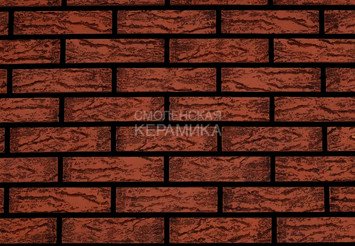 Кирпич облицовочный КЕРМА PREMIUM 1НФ, Lava HARD