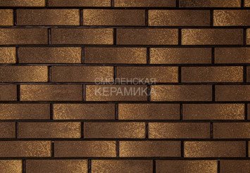 Кирпич облицовочный КЕРМА PREMIUM 1НФ, Sequoia