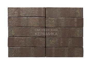 Кирпич облицовочный СТАРЫЙ ОСКОЛ Коричневый антик 1НФ
