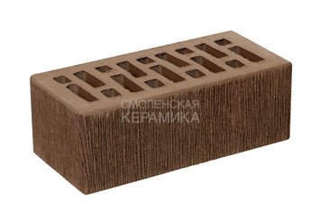 Кирпич облицовочный СТАРЫЙ ОСКОЛ Коричневый бархат 1,4НФ