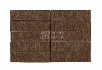 Кирпич облицовочный СТАРЫЙ ОСКОЛ Коричневый бархат 1НФ