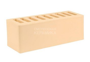 Кирпич облицовочный СТАРЫЙ ОСКОЛ Солома гладкий 0,96НФ