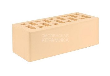 Кирпич облицовочный СТАРЫЙ ОСКОЛ Солома гладкий 1,4НФ