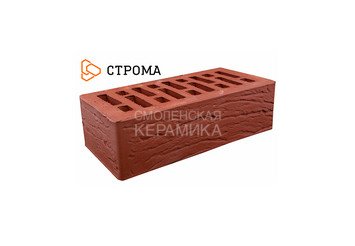 Кирпич облицовочный СТРОМА, 1,4НФ Бордо рустик