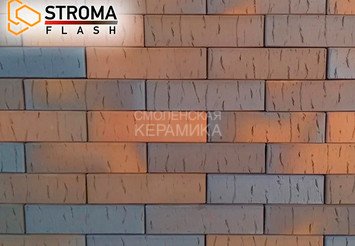 Кирпич облицовочный СТРОМА, 1,4НФ Flash Royal кора дуба