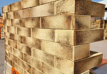 Кирпич облицовочный СТРОМА, 1,4НФ Солари декоративная поверхность