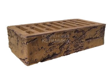 Кирпич облицовочный СТРОМА, 1НФ Кедр кора дуба инкруст.