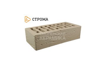 Кирпич облицовочный СТРОМА, 1НФ Латте рустик