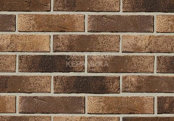Кирпич печной полнотелый КС-Керамик, Мангейм Сепия 1HФ