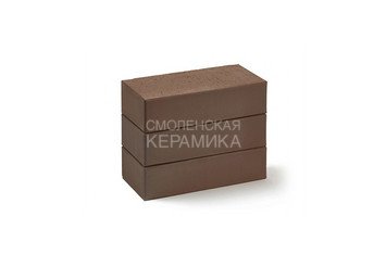 Кирпич печной полнотелый КС-Керамик, Темный шоколад