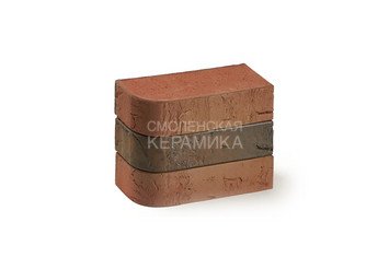 Кирпич печной полнотелый радиусный КС-Керамик, "Аренберг" ручная формовка R60
