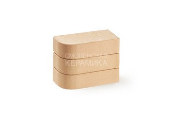 Кирпич печной полнотелый радиусный КС-Керамик "Лотос" R60