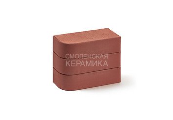Кирпич печной полнотелый радиусный КС-Керамик "Терракот" R60